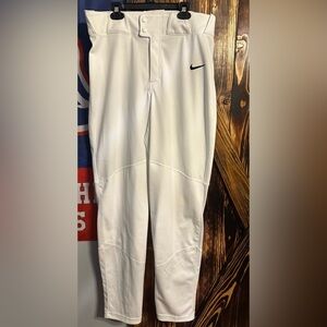 Nike White Baseball Pants